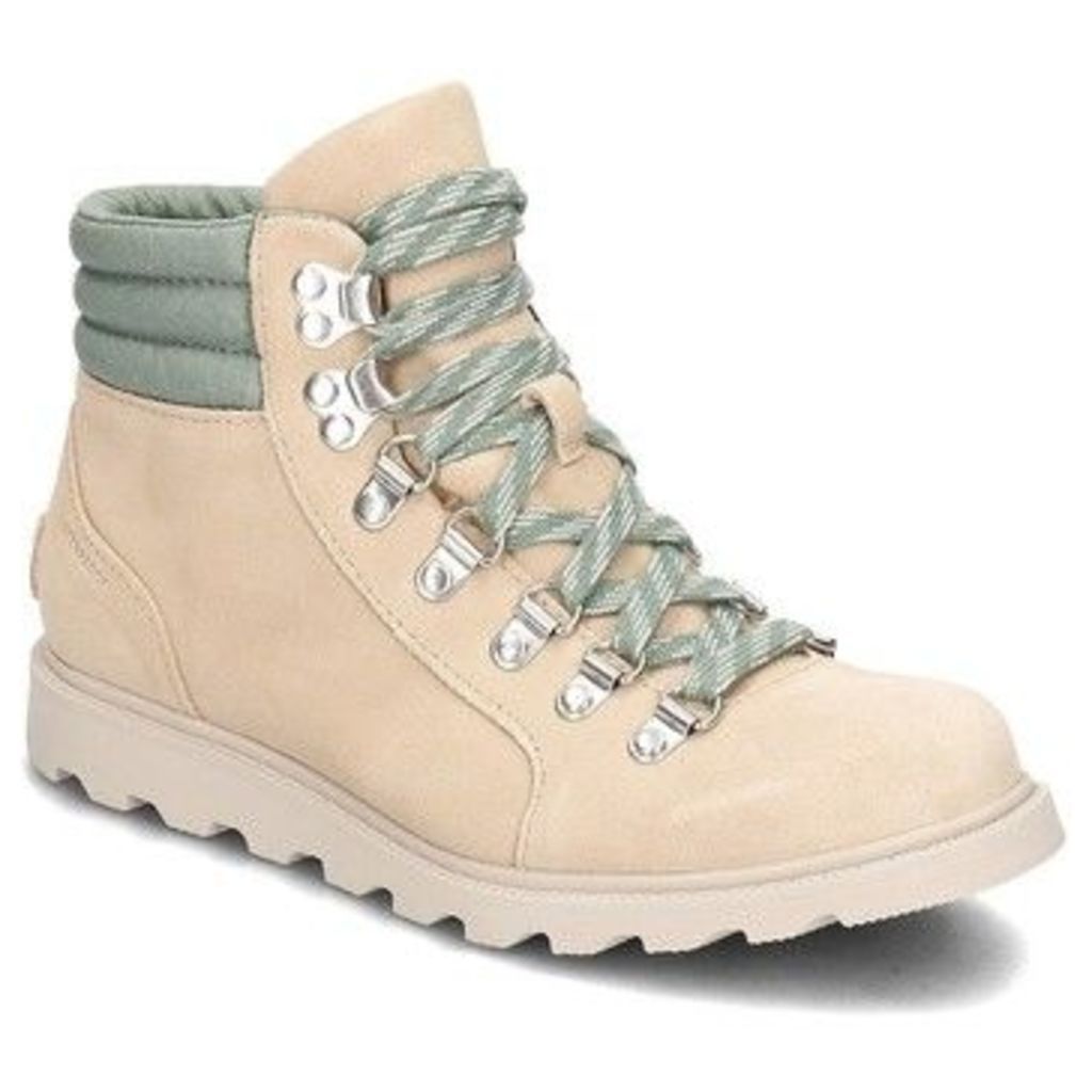 Ainsley Conquest  women's Shoes (High-top Trainers) in Beige