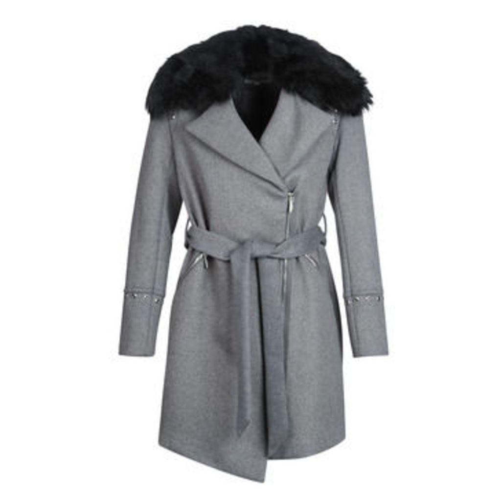 GFRAK  women's Coat in Grey