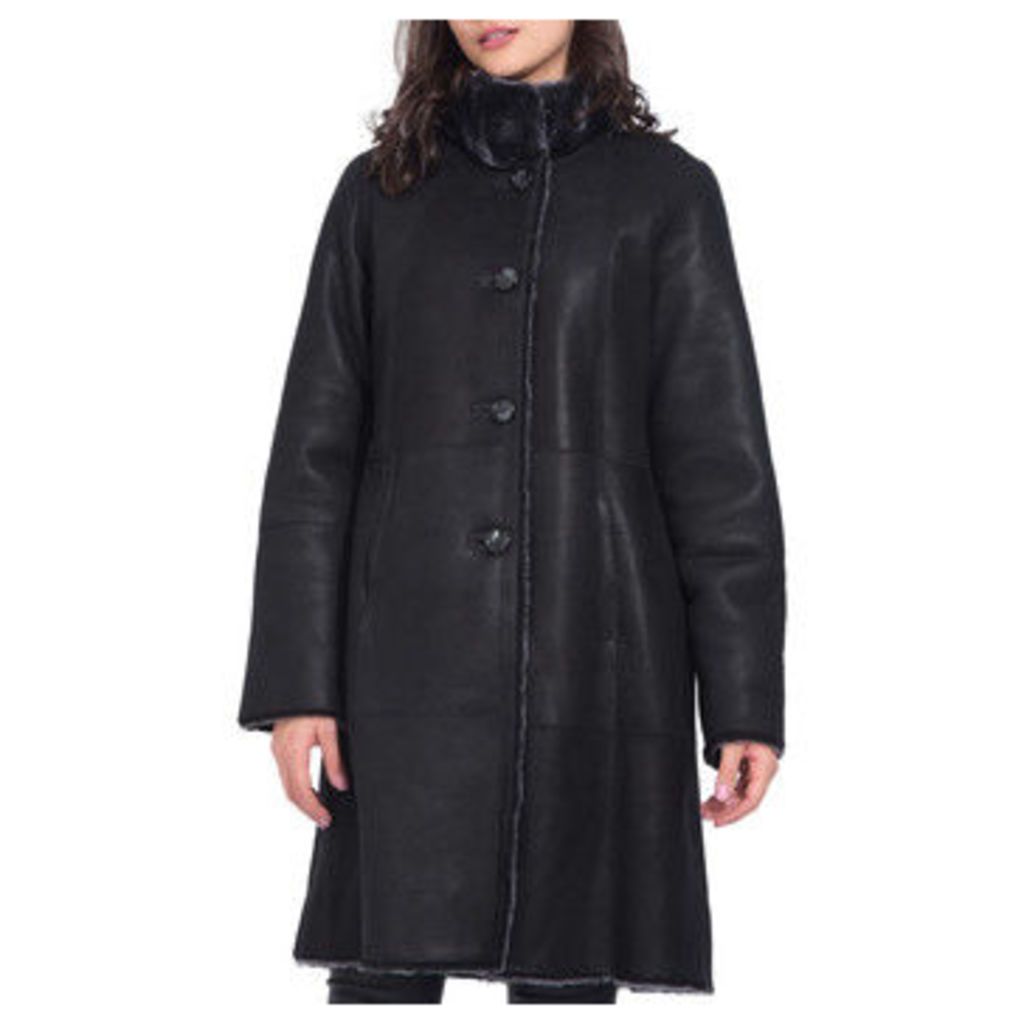 Univers Du Luxe  Coat  women's Coat in Black