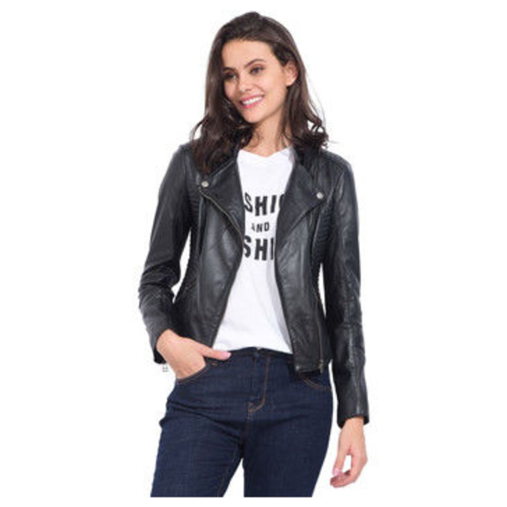 Univers Du Luxe  Jacket  women's Leather jacket in Black