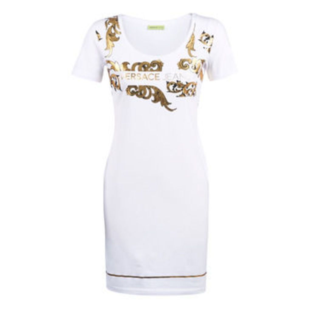 Versace Jeans Couture  D2HTA423-36262  women's Dress in White