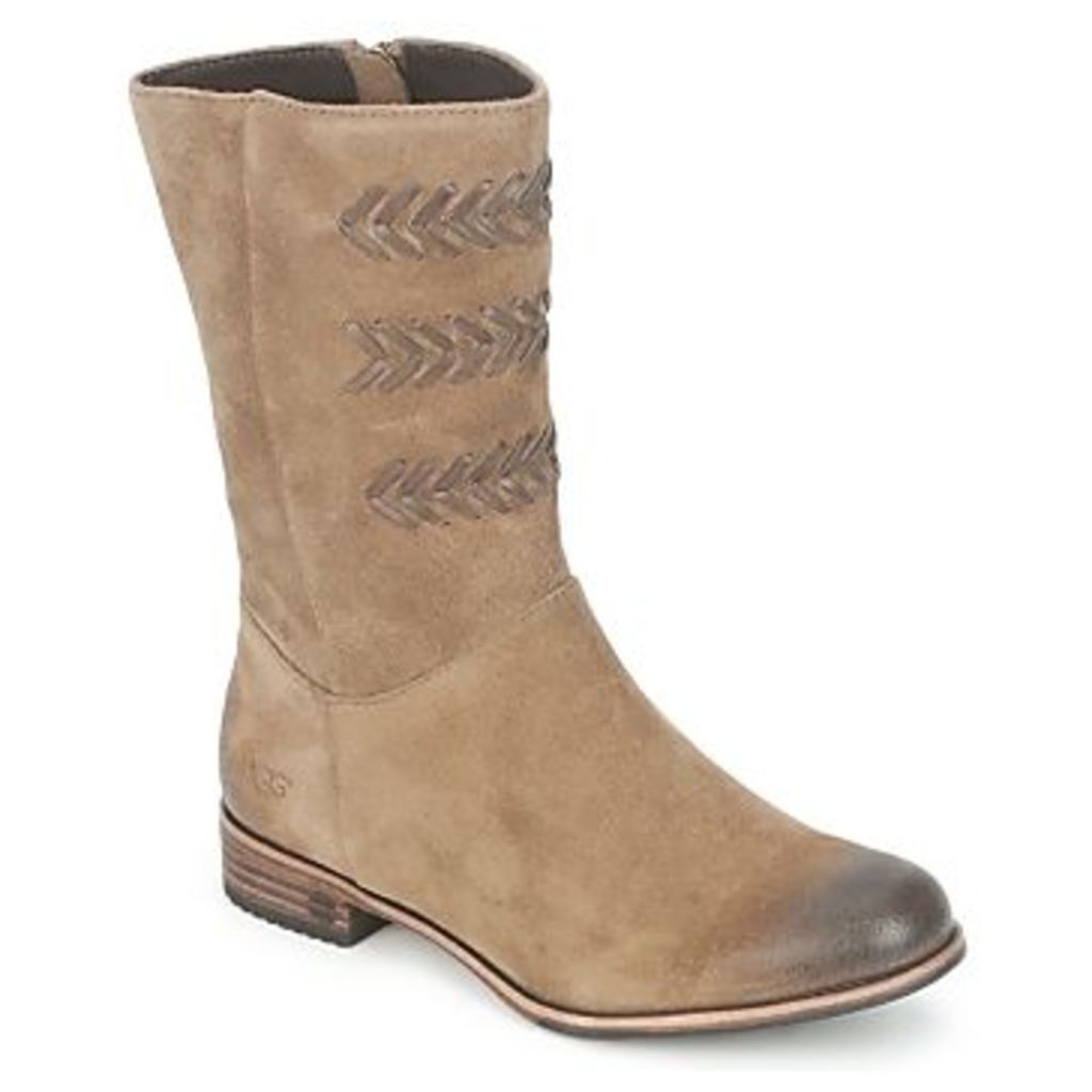 CAILYN  women's High Boots in Brown