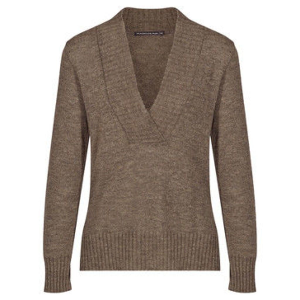 Mado Et Les Autres  Warm and modern sweater  women's Sweater in Beige