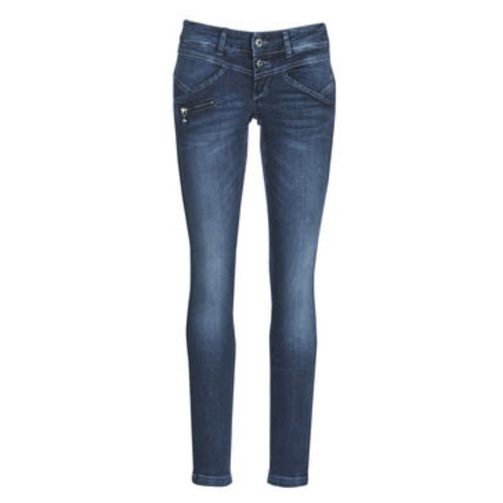 Coreena SDM  women's Skinny Jeans in Blue