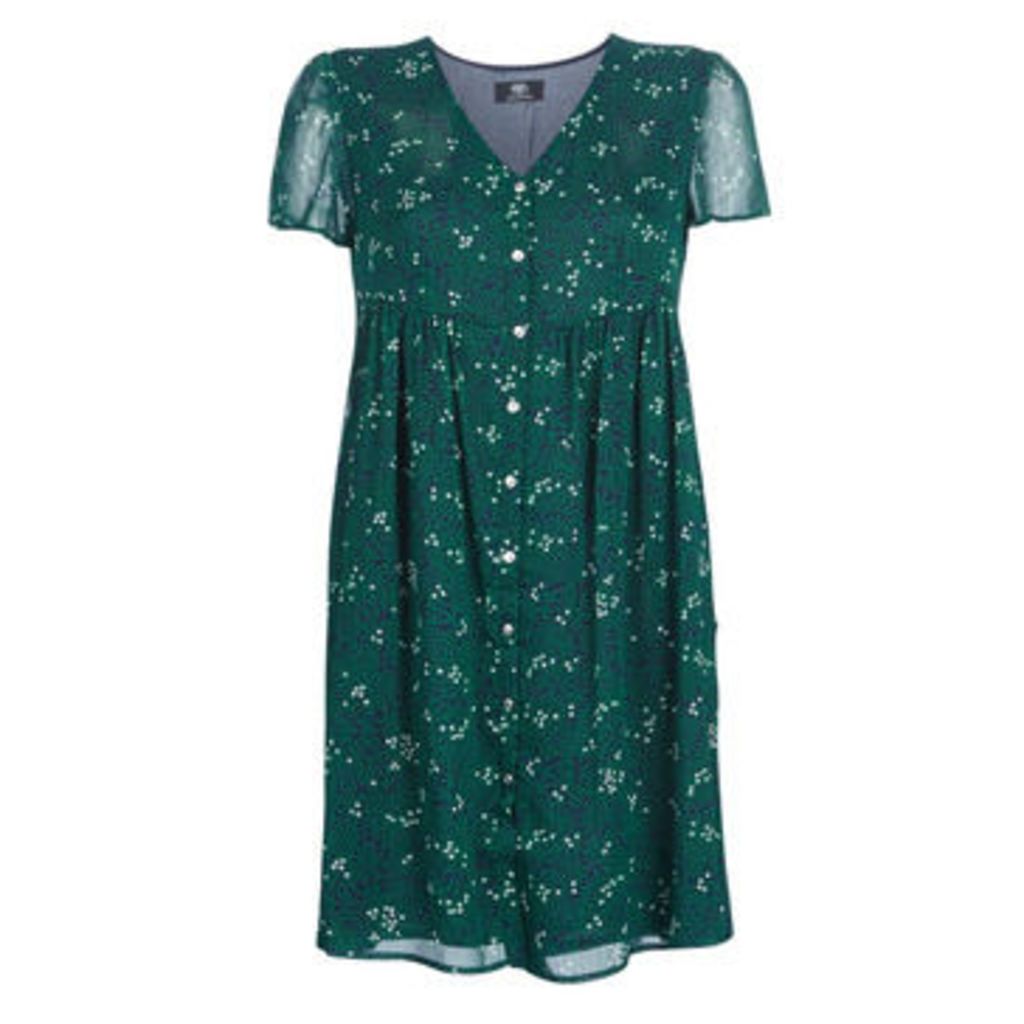 Le Temps des Cerises  DREAM  women's Dress in Green