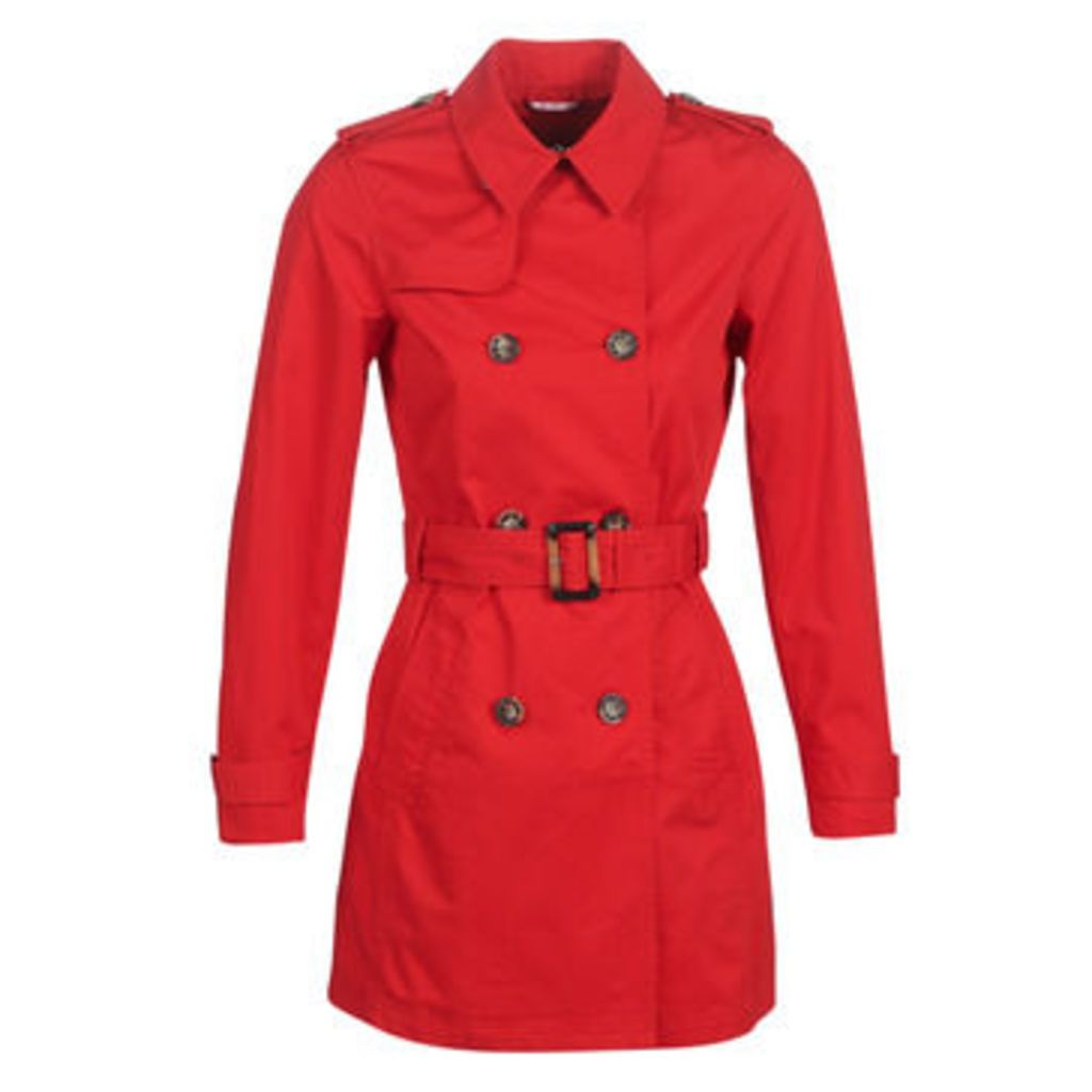 S.Oliver  04-899-61-5060-90G18  women's Trench Coat in Red