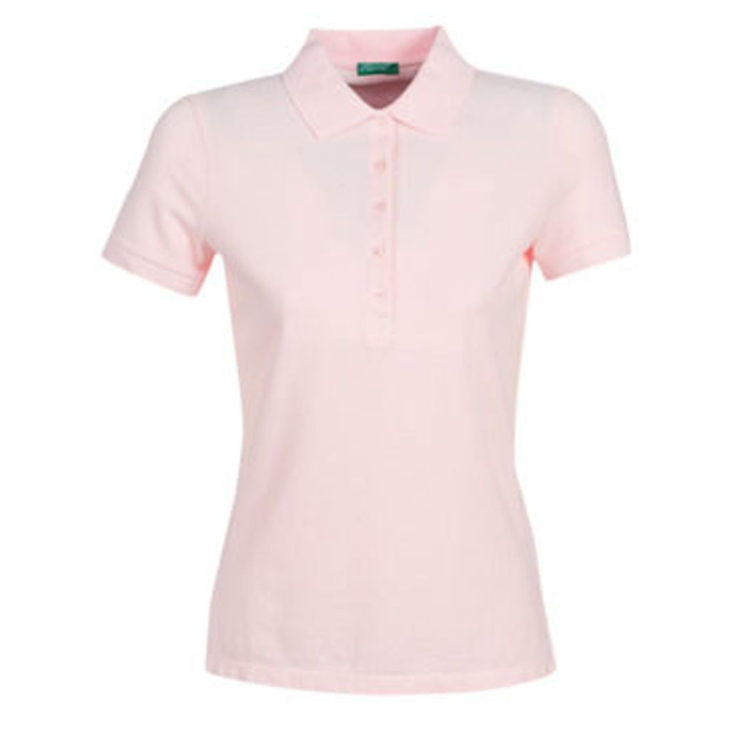 Benetton  MONNIKHA  women's Polo shirt in Pink