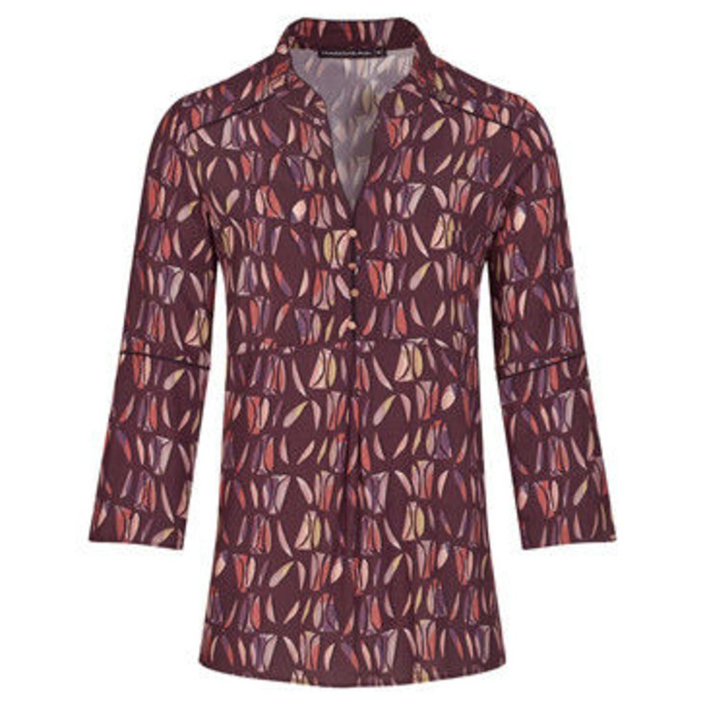 Mado Et Les Autres  DOUCE printed blouse  women's Blouse in Brown