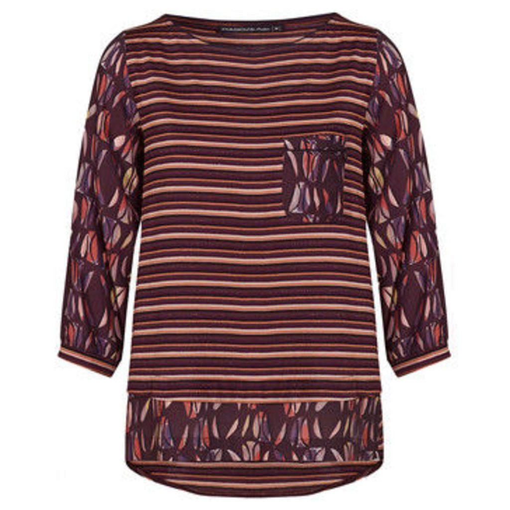 Mado Et Les Autres  Modern tunic  women's Tunic dress in Brown