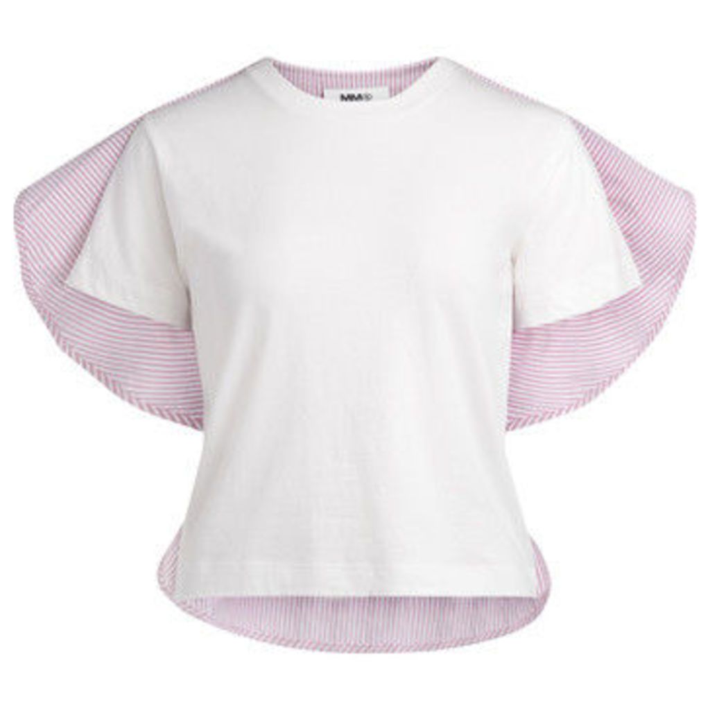 white striped t-shirt  women's T shirt in Other