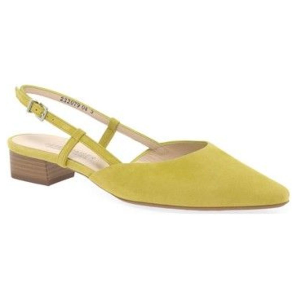 Claudia Womens Open Court Shoes  women's Court Shoes in Yellow