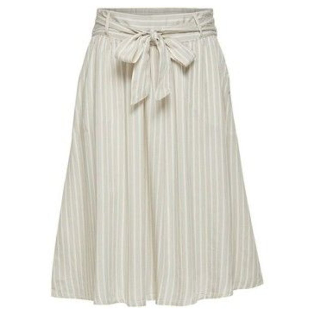 Only  FALDA  women's Skirt in Beige