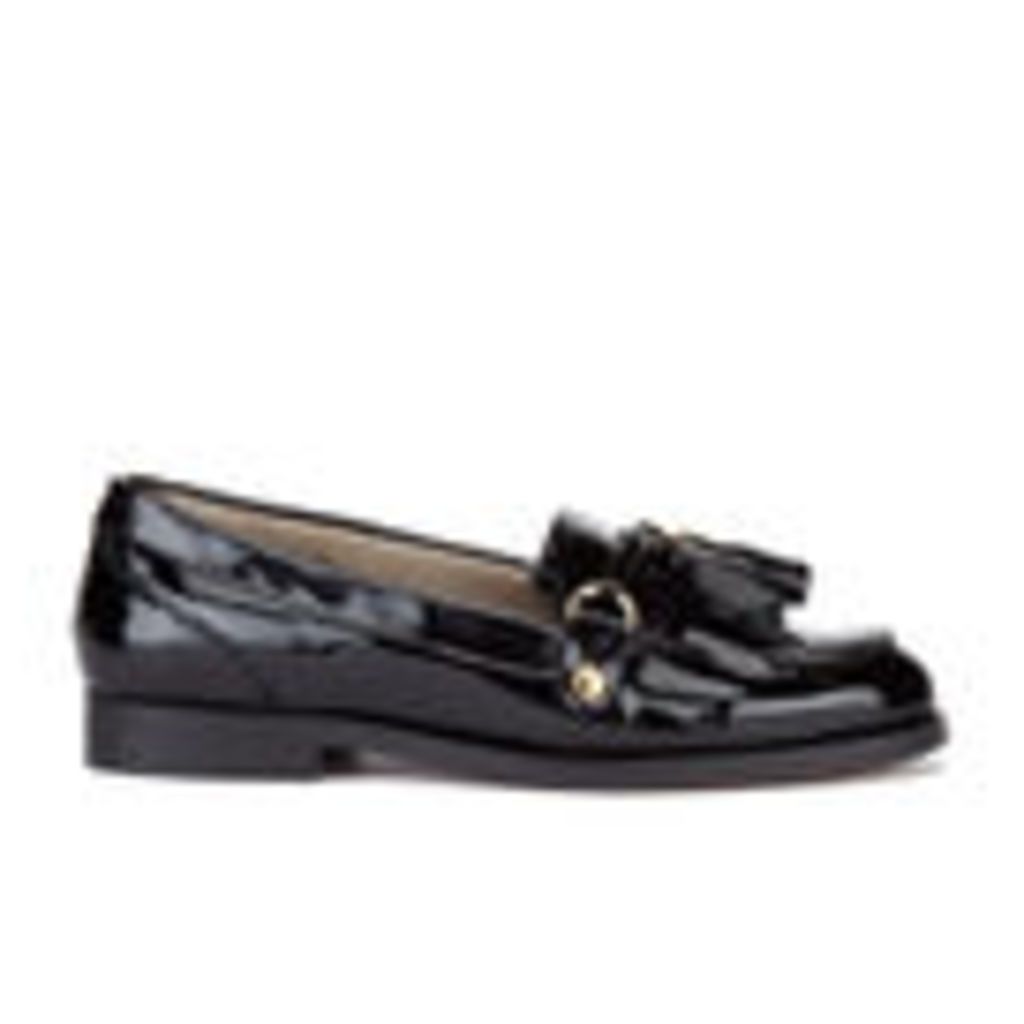 H Shoes by Hudson Women's Britta Patent Tassle Loafers - Black
