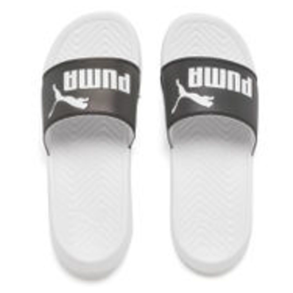 Puma Women's Popcat Swan Slide Sandals - Puma White - UK 5
