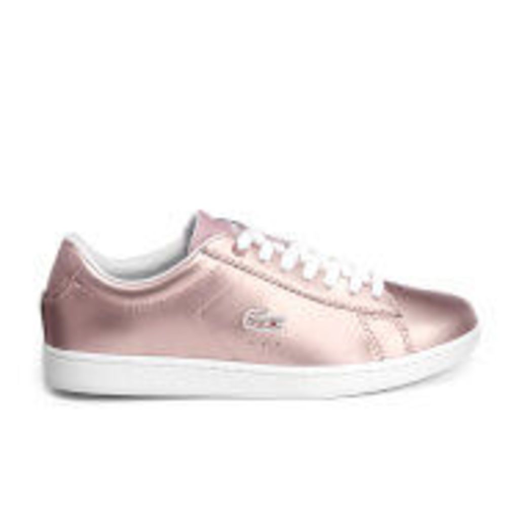 Lacoste Women's Carnaby Evo 117 3 Cupsole Trainers - Light Pink - UK 3