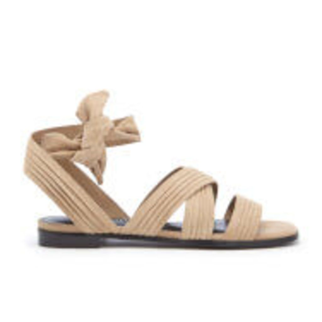 Senso Women's Haley Suede Strappy Sandals - Sand