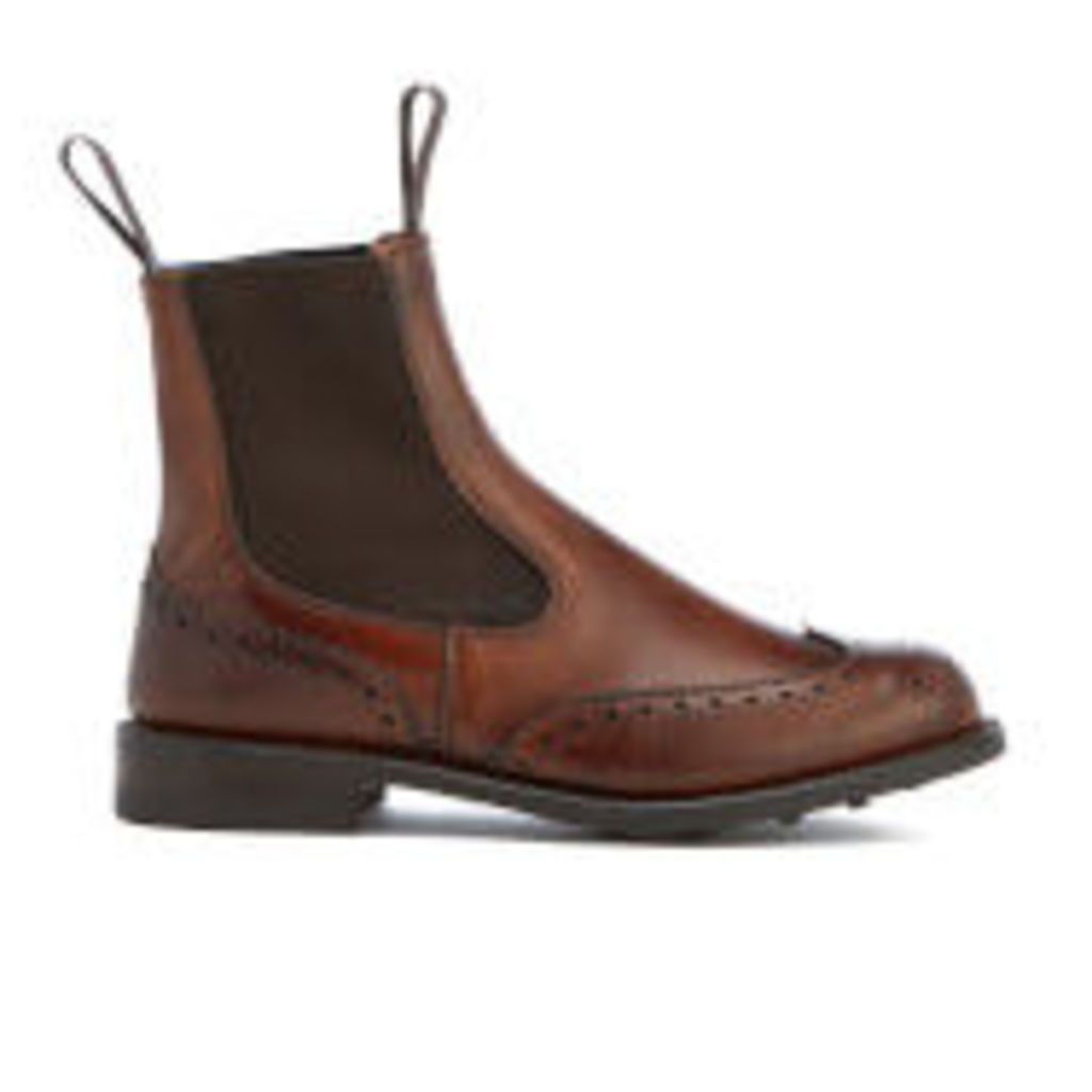 Knutsford by Tricker's Women's Silvia Leather Chelsea Boots - Chestnut Burnished
