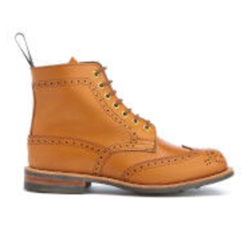 Knutsford by Tricker's Women's Stephy Leather Lace Up Boots - Acorn