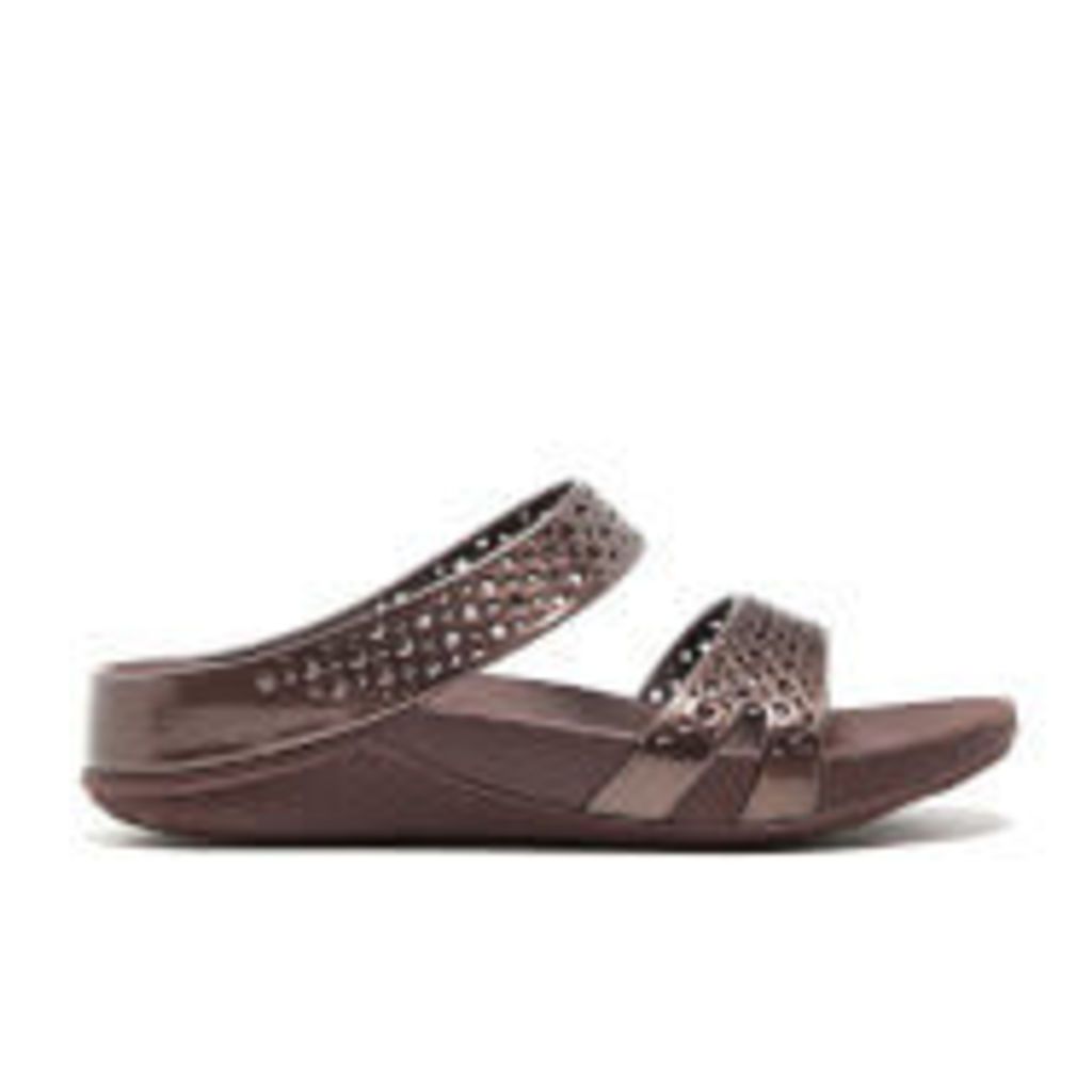 FitFlop Women's Welljelly Z-Slide Sandals - Bronze
