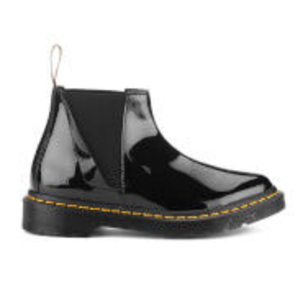Dr. Martens Women's Pointed Bianca Patent Lamper Chelsea Boots - Black