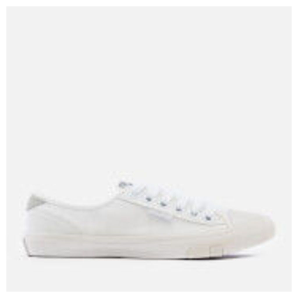 Superdry Women's Low Pro Trainers - White/White - UK 8 - White