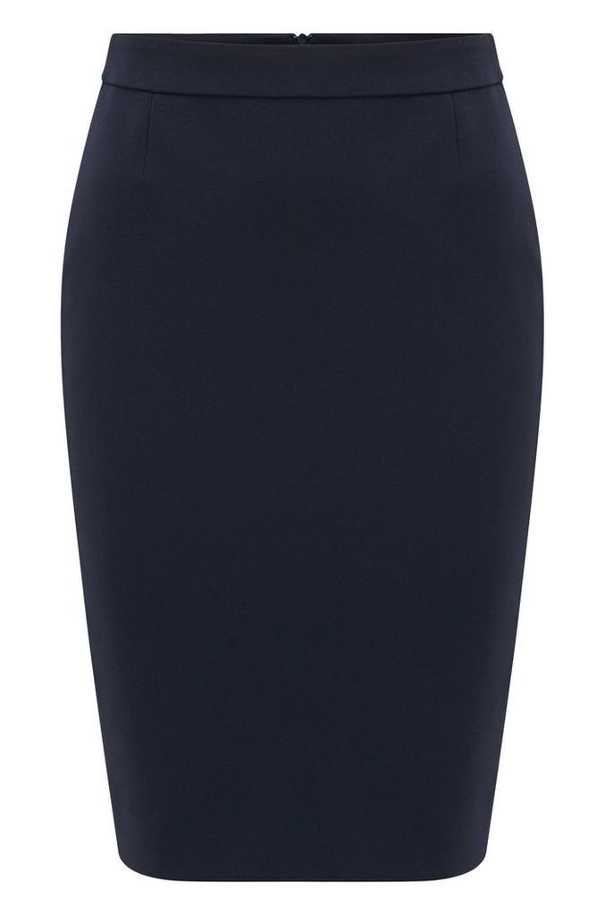 Pencil skirt in stretch material blend with cotton: `Vimena`