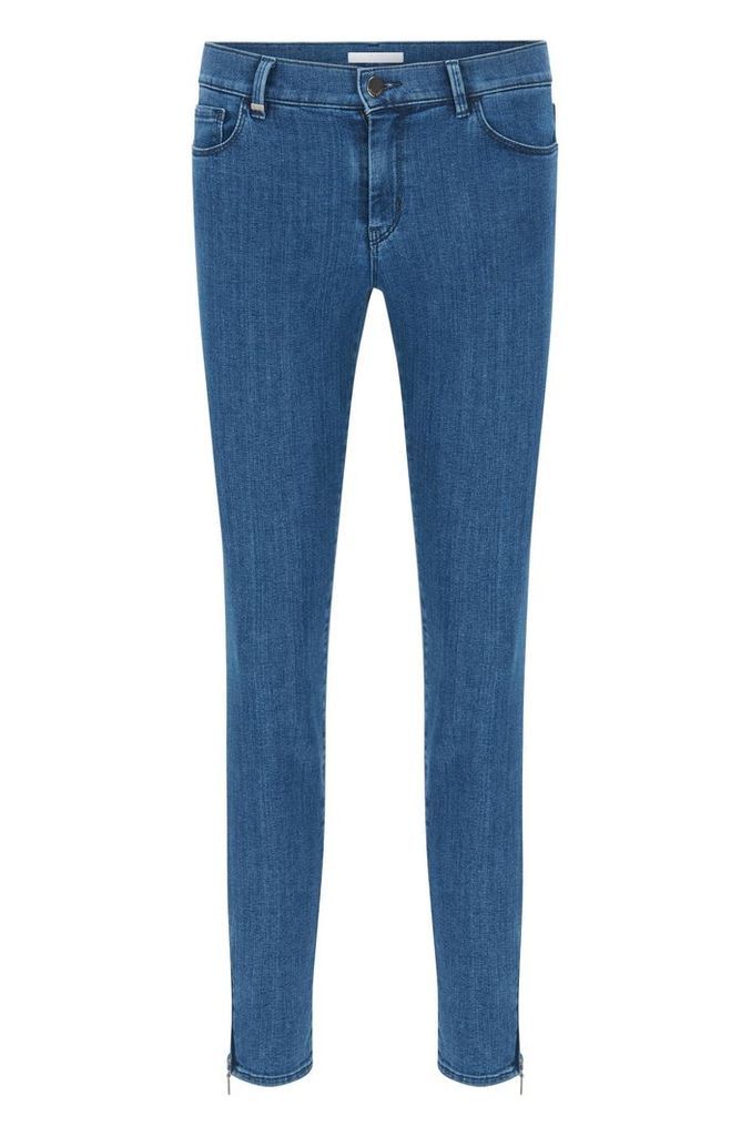 Slim-fit jeans in comfort-stretch denim
