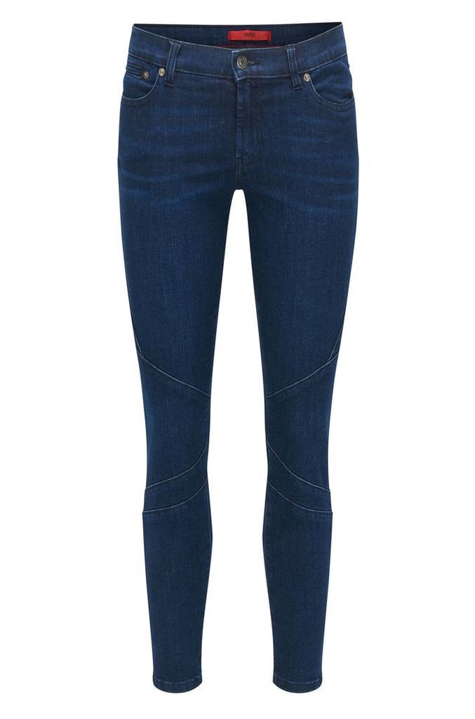 Skinny-fit jeans in super-stretch denim