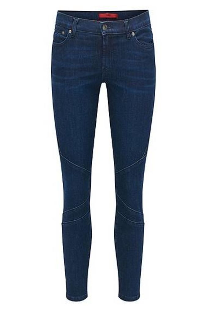 Skinny-fit jeans in super-stretch denim