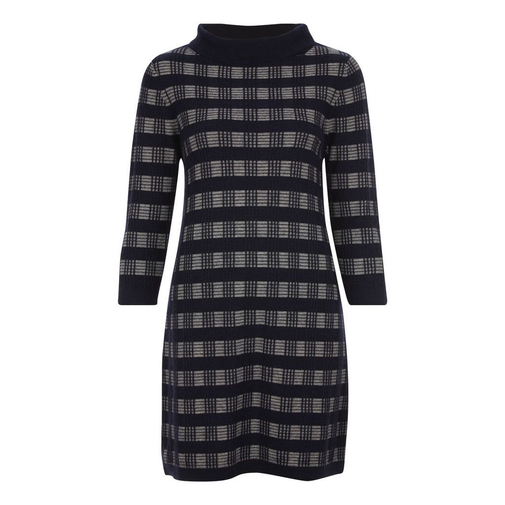 Knitted Check Tunic