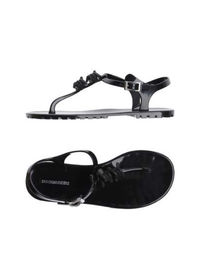 DSQUARED2 FOOTWEAR Thong sandals Women on YOOX.COM