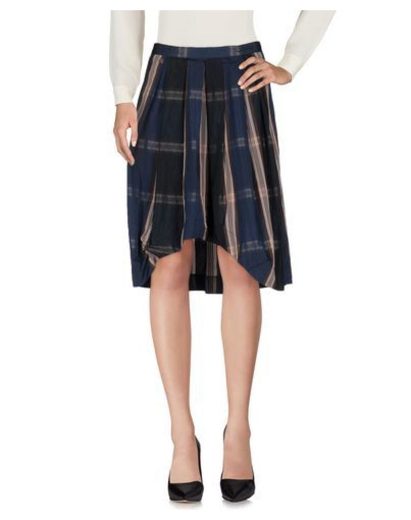 MANILA GRACE DENIM SKIRTS Knee length skirts Women on YOOX.COM