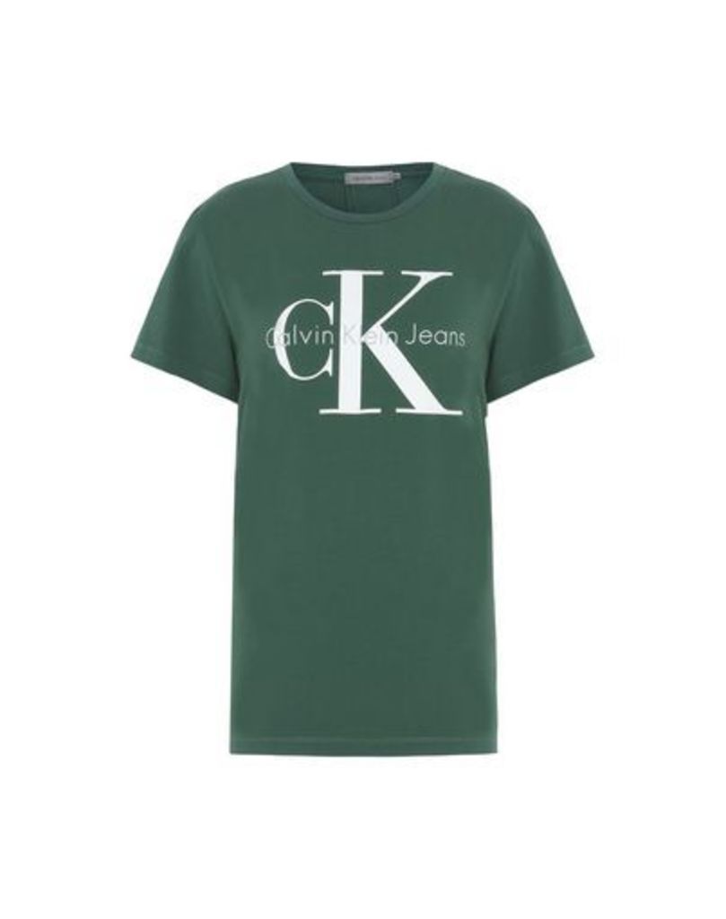 CALVIN KLEIN JEANS TOPWEAR T-shirts Women on YOOX.COM