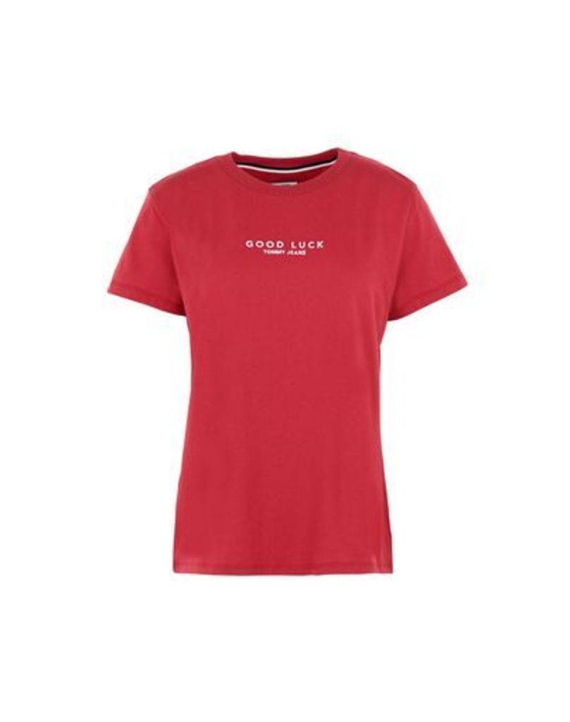 TOMMY JEANS TOPWEAR T-shirts Women on YOOX.COM
