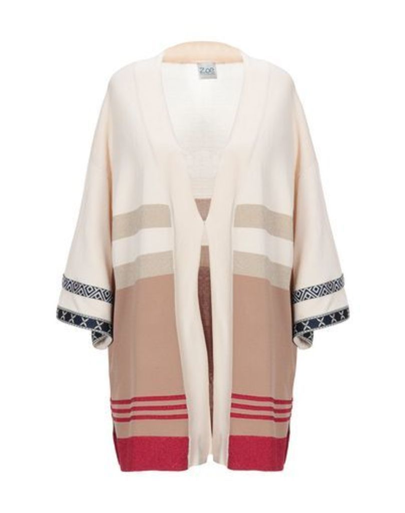 Z.O.E. ZONE OF EMBROIDERED KNITWEAR Cardigans Women on YOOX.COM
