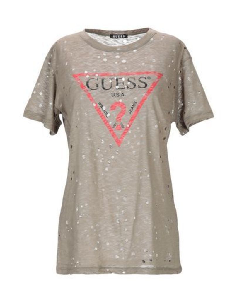 GUESS TOPWEAR T-shirts Women on YOOX.COM
