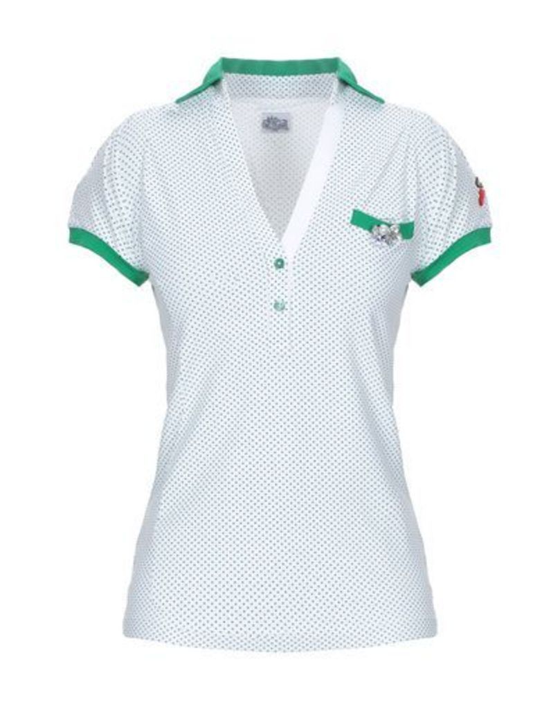 COOPERATIVA PESCATORI POSILLIPO TOPWEAR Polo shirts Women on YOOX.COM