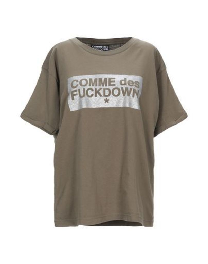 COMME DES FUCKDOWN TOPWEAR T-shirts Women on YOOX.COM