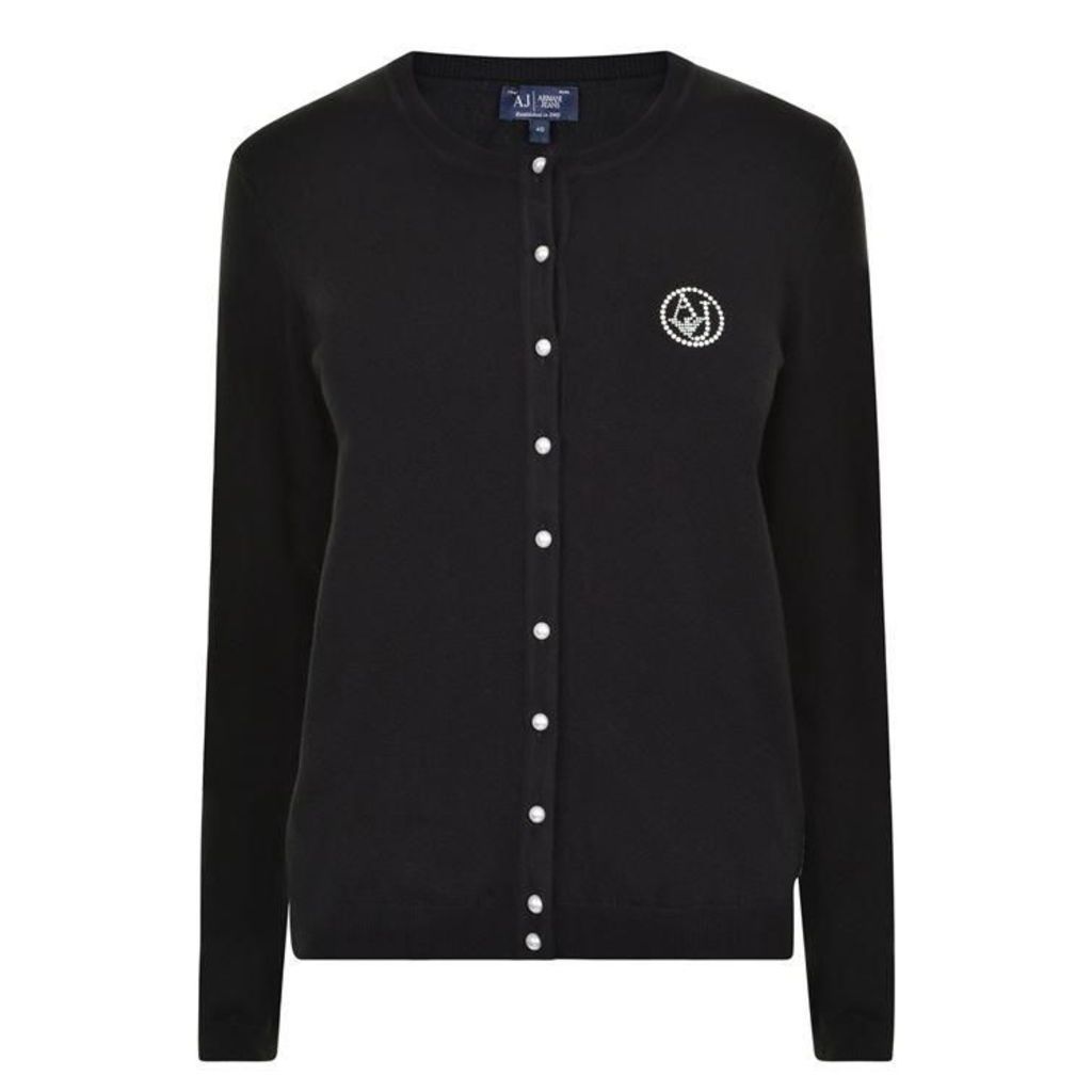 ARMANI JEANS Branded Knitted Cardigan