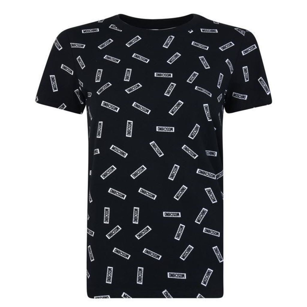 Moschino Underwear Box Logo T Shirt