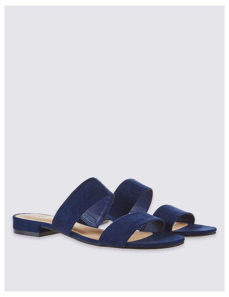 M&S Collection Two Band Mule Sandals