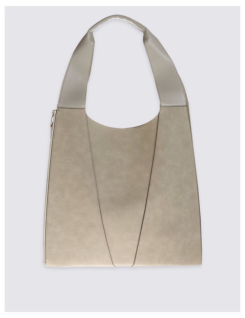 M&S Collection Faux Leather Sling Hobo Bag