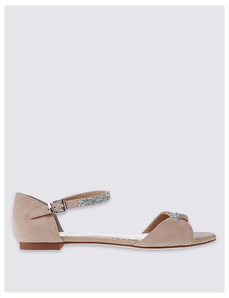 M&S Collection Sparkle Sandals with Insolia Flex