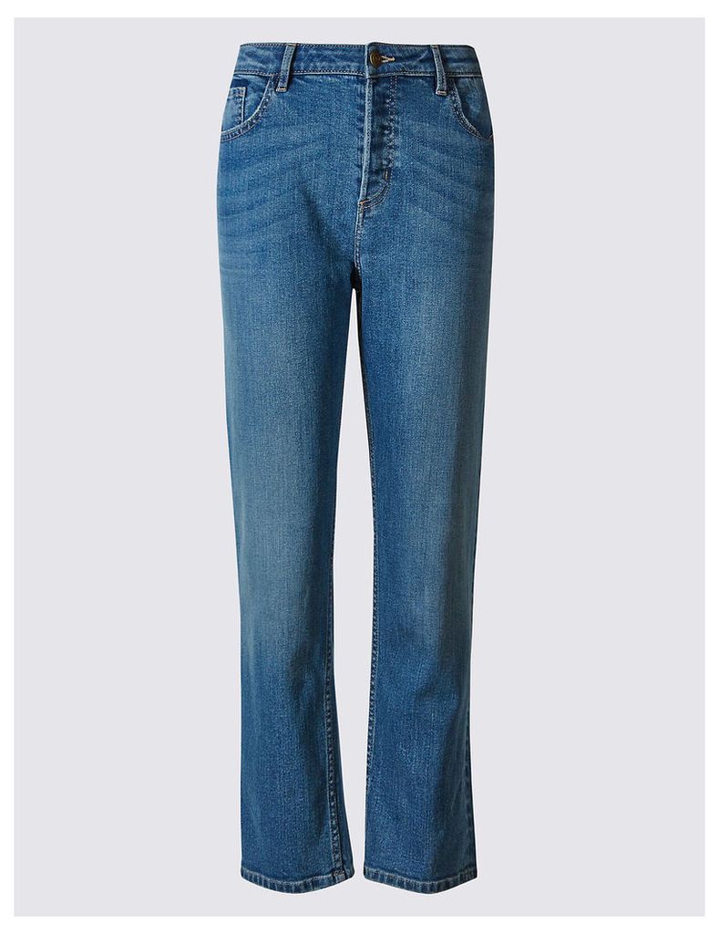 M&S Collection Mid Rise Cropped Jeans