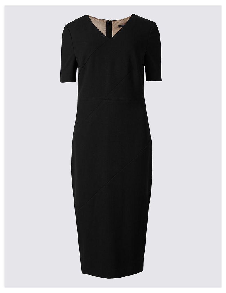 M&S Collection Angled Seam Shift Dress