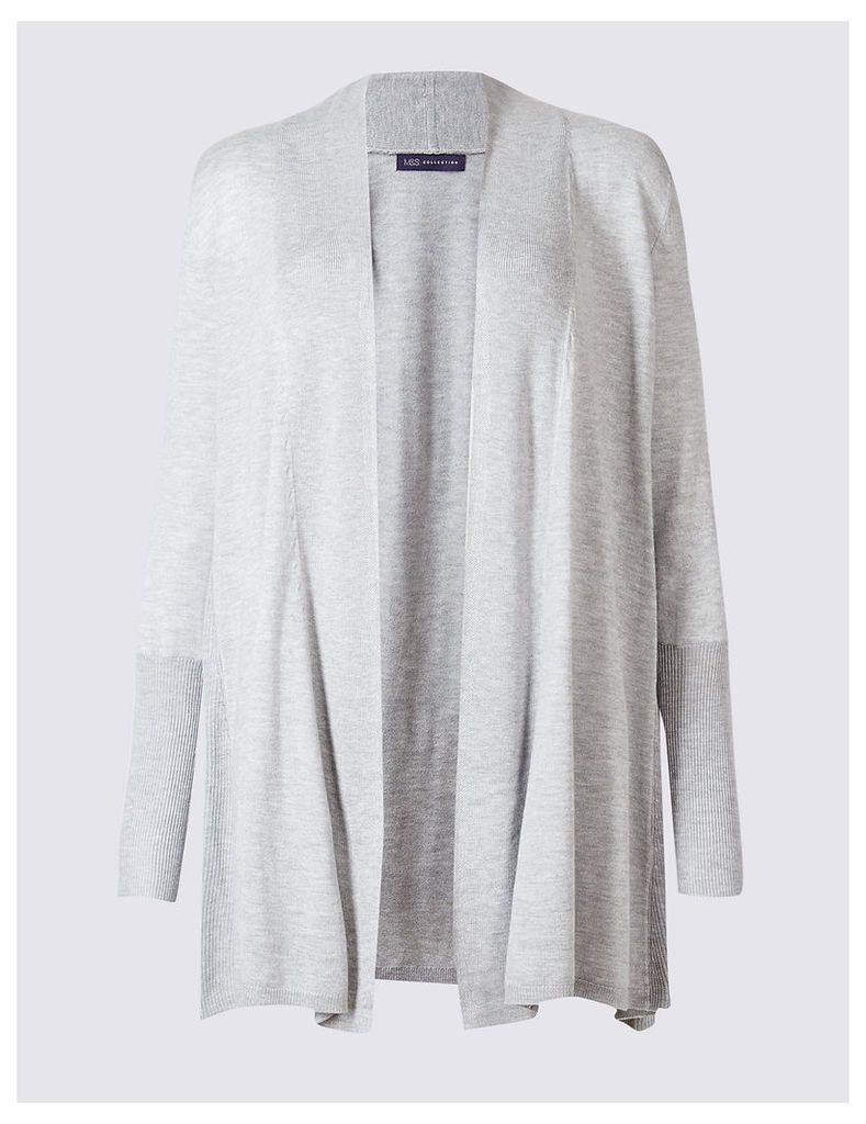 M&S Collection Trapeze Slinky Cuff Cardigan