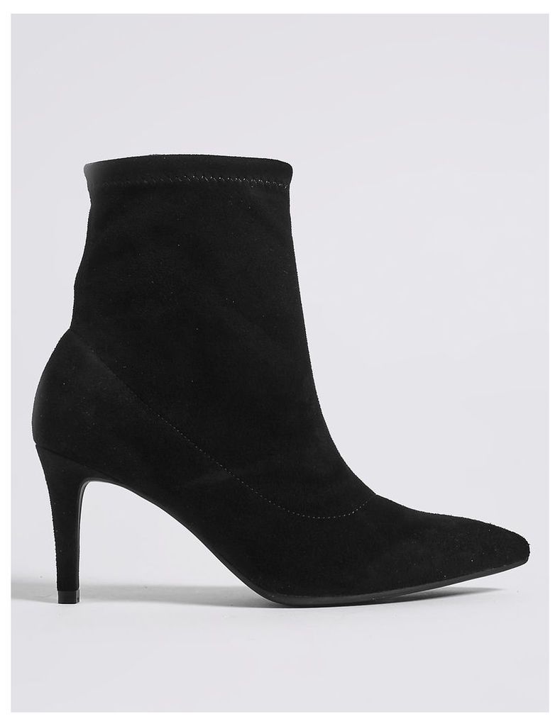 M&S Collection Stiletto Heel Stretch Ankle Boots
