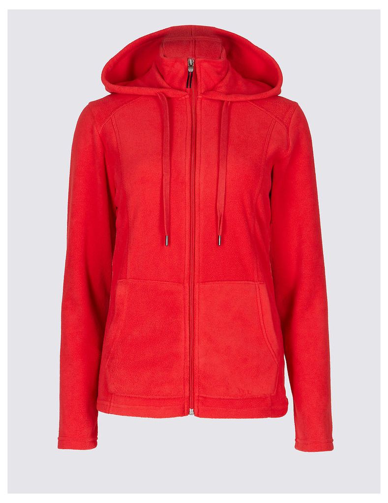 M&S Collection Hooded Fleece Jacket