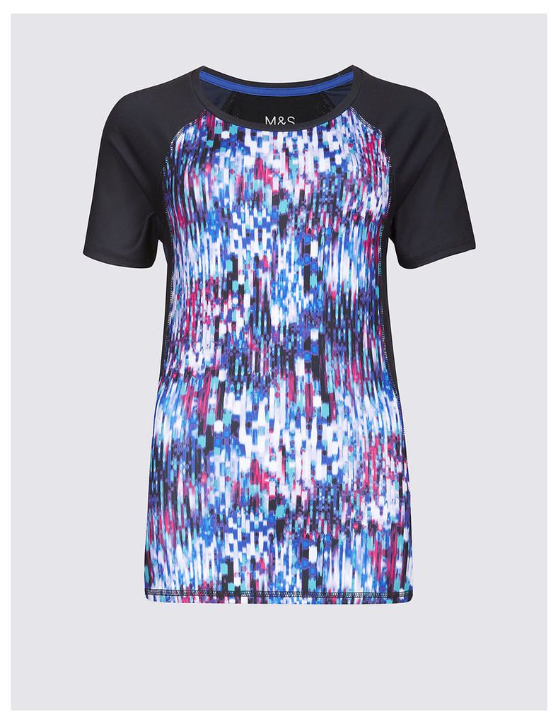 M&S Collection Spliced Ombre T-Shirt