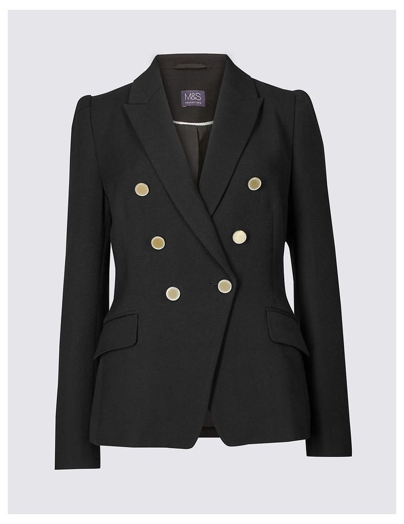 M&S Collection Gold Button Jacket